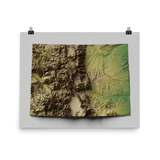 Colorado Exaggerated Relief Map
