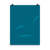 Florida Keys Minimalist Poster