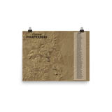 Colorado 14ers Topographic Checklist Map